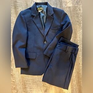 Rafael Boy’s Classic 2 Piece Blue Suit, Size 5